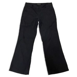 Theory Black Linen Trousers